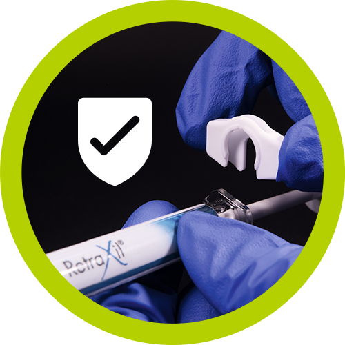 No risk of systemic overdose